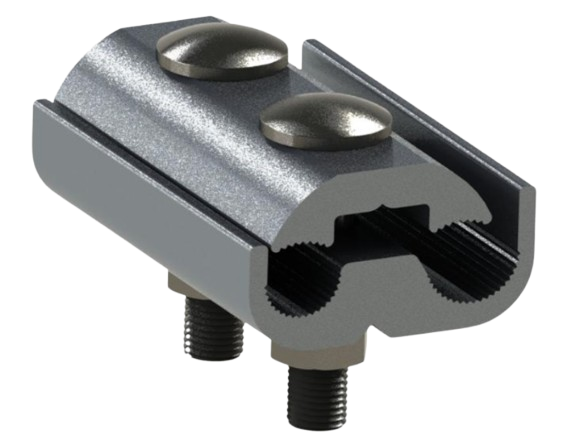 GRAPA AL PARALELA 2 PERNOS 2 AWG CAA - 336,4 MCM CAA CONIMEL